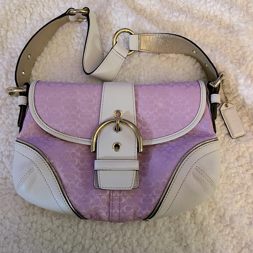 Pink Genuine Coach Purse